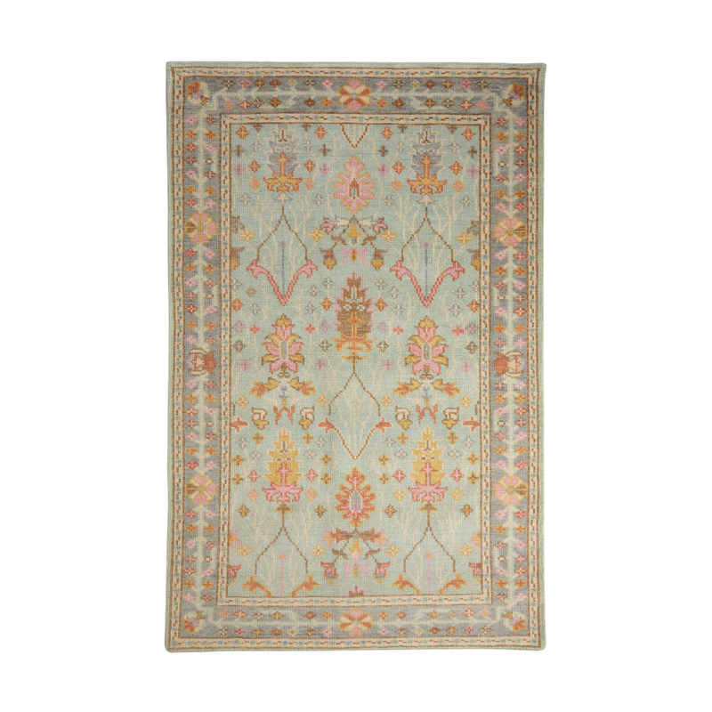 Cora Hand Knotted Wool Rug