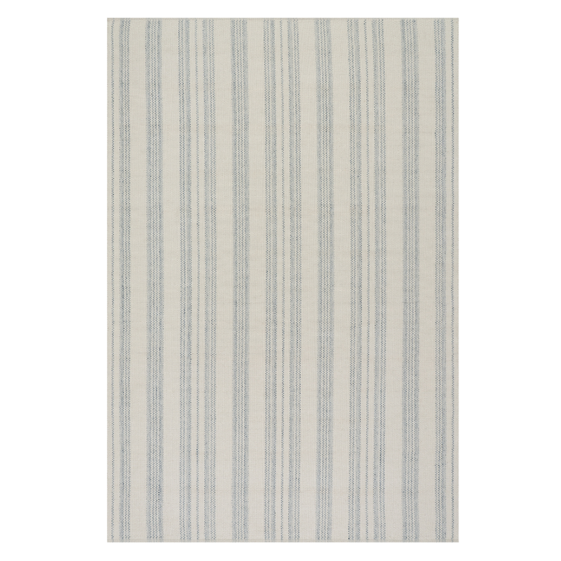 Cottage Stripe Rug - Blue