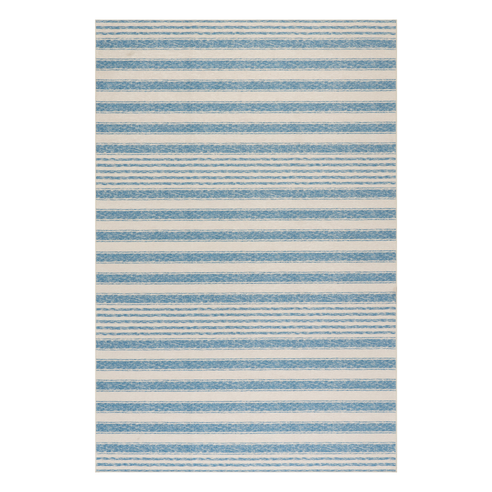 Pool Stripe Machine Washable Rug