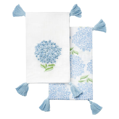 Hydrangea Dish Towel Set