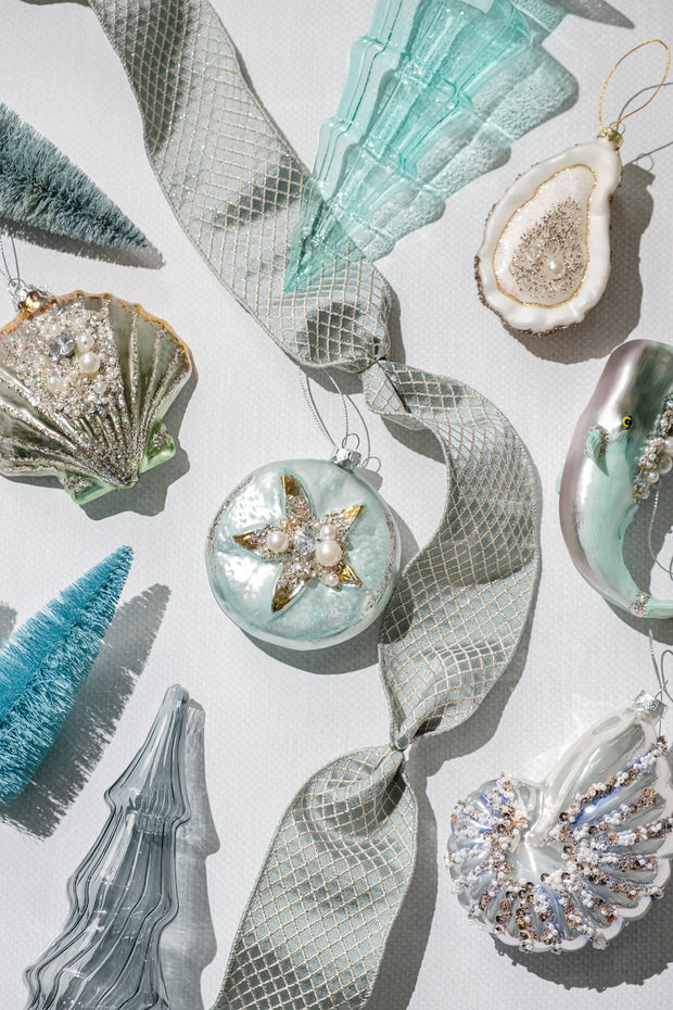 Jeweled Nautilus Shell Ornament