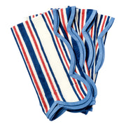 Americana Stripe Scallop Napkins