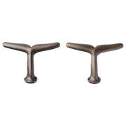 Whale Tail Wall Hook - Set of 2