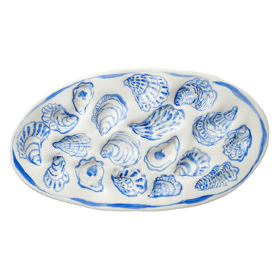 Extra Large Blue Oyster Platter