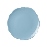 Blue Scallop Melamine Salad Plates