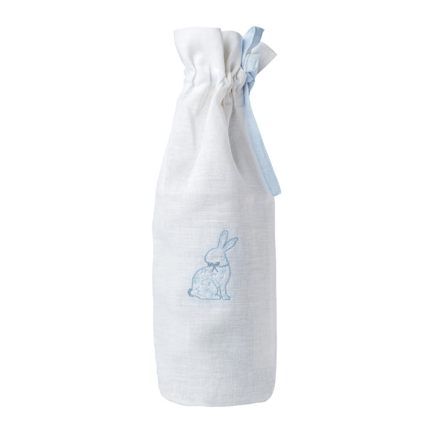 Chinoiserie Bunny Wine Bag