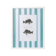 Vintage Freshwater Fish Print Framed Art