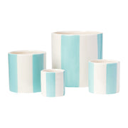 Capri Stripe Planter - Set of 4