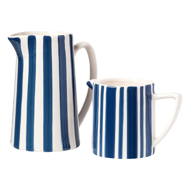 Lisbon Stripe Pitcher