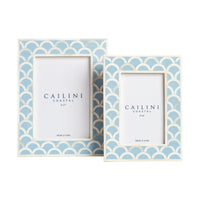 Antibes Scallop Bone Photo Frame