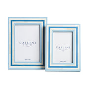 Nantucket Stripe Bone Photo Frame