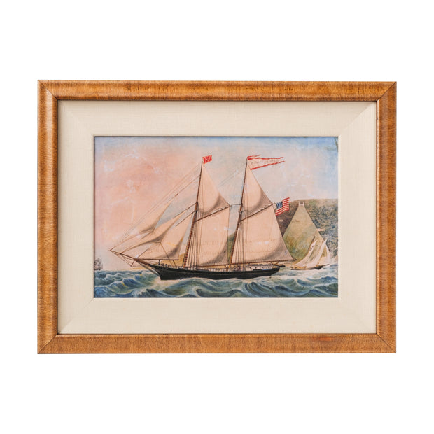 Antique Ship Framed Art