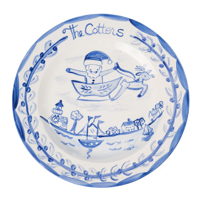 Tricia Lowenfield x Cailíní Coastal Nantucket Cookie Plate
