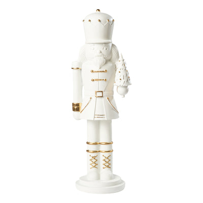 Gilded Nutcracker Prince with Tree
