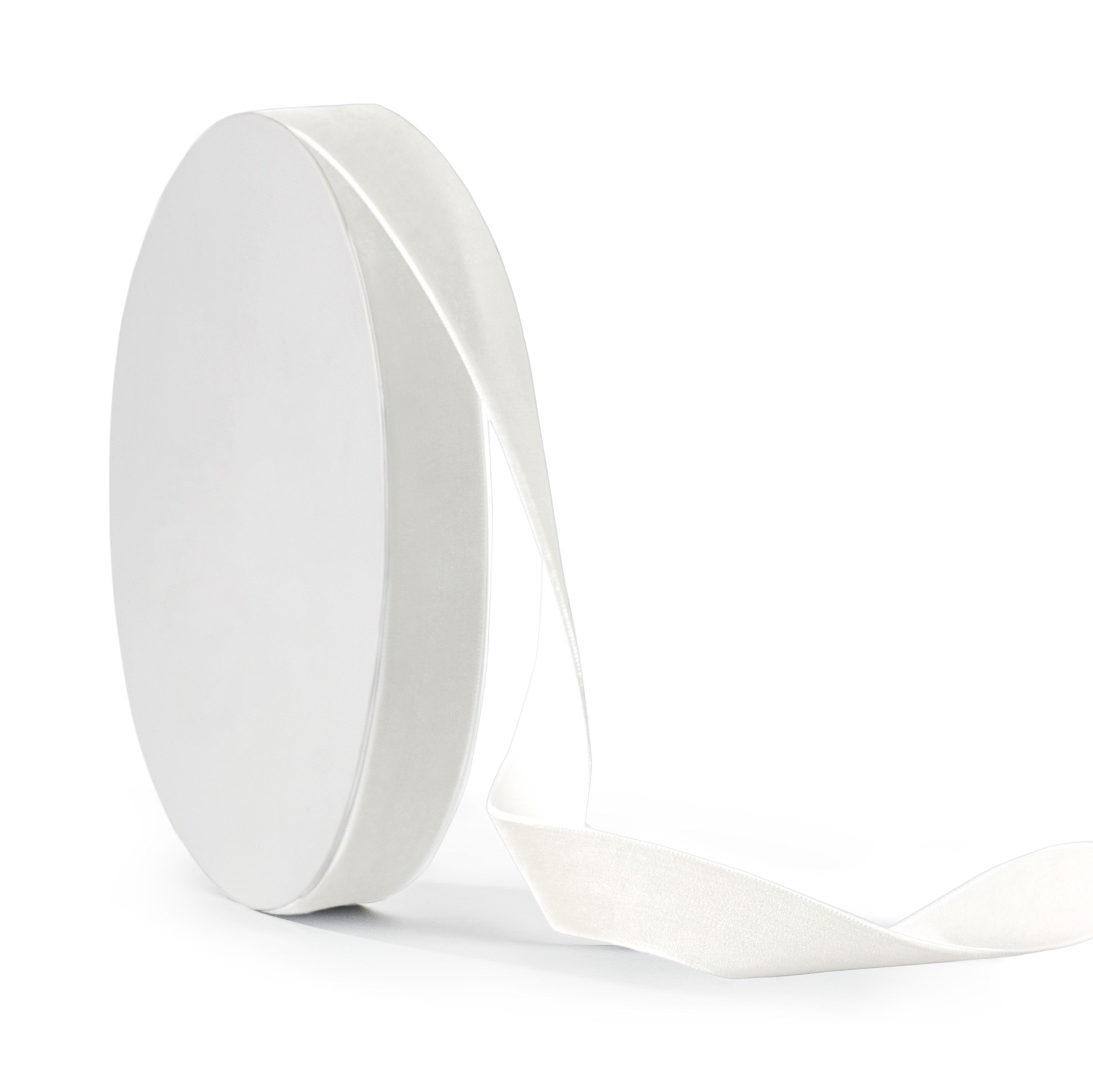 Classic Christmas Velvet Ribbon - Ivory