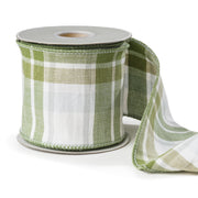Evergreen Plaid Ribbon