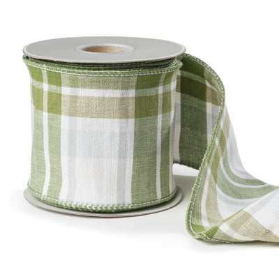 Evergreen Plaid Ribbon