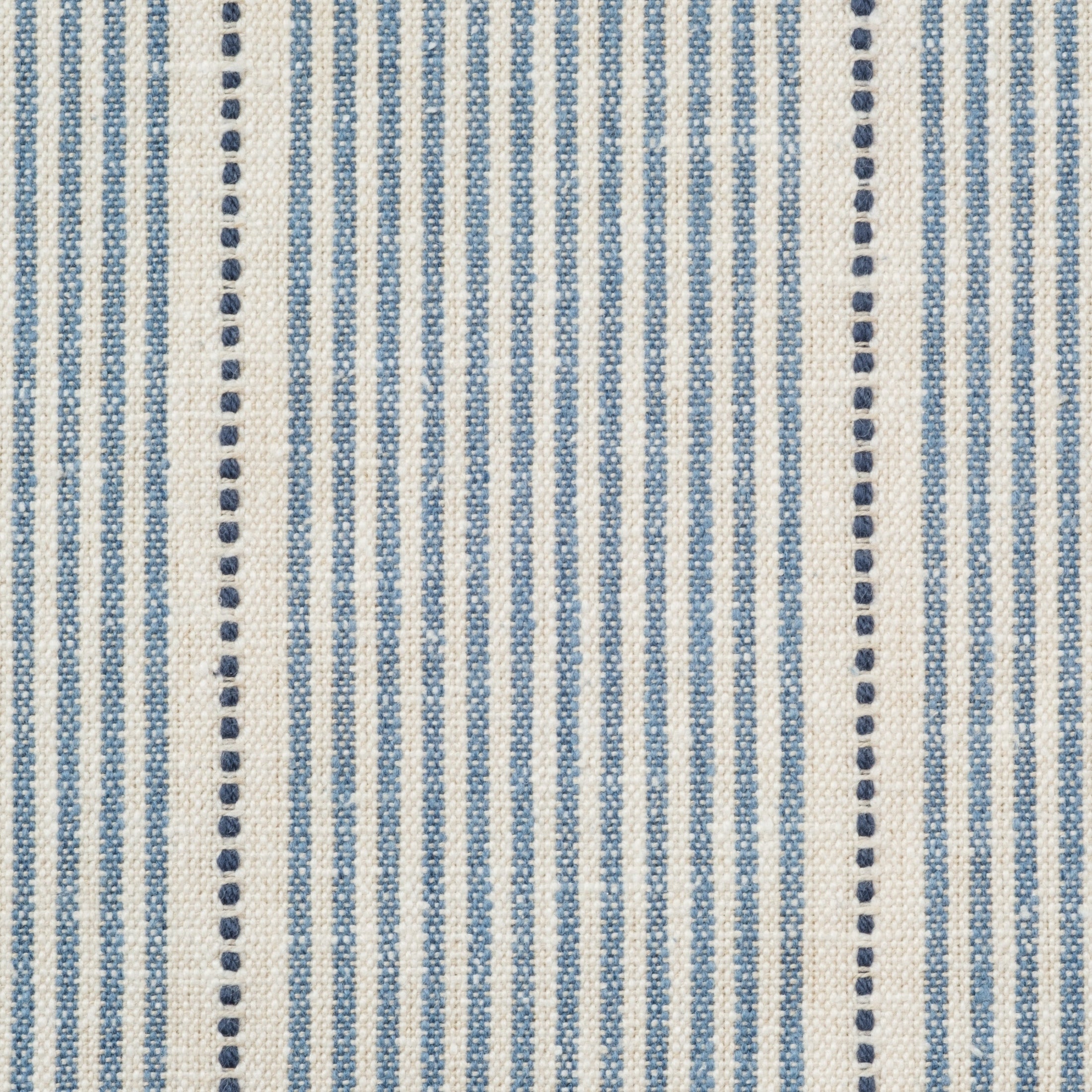 Sailor Stripe Blue Upholstery Swatch