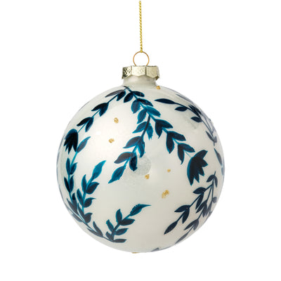 Winter Wisteria Ornament - Set of 6
