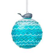 Winter Whale Ornament