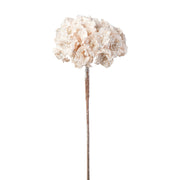 Frosted White Hydrangea Tree Stem - Set of 6