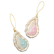 The World is Your Oyster Ornament - Set of 2