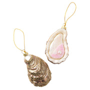 The World is Your Oyster Ornament - Set of 2
