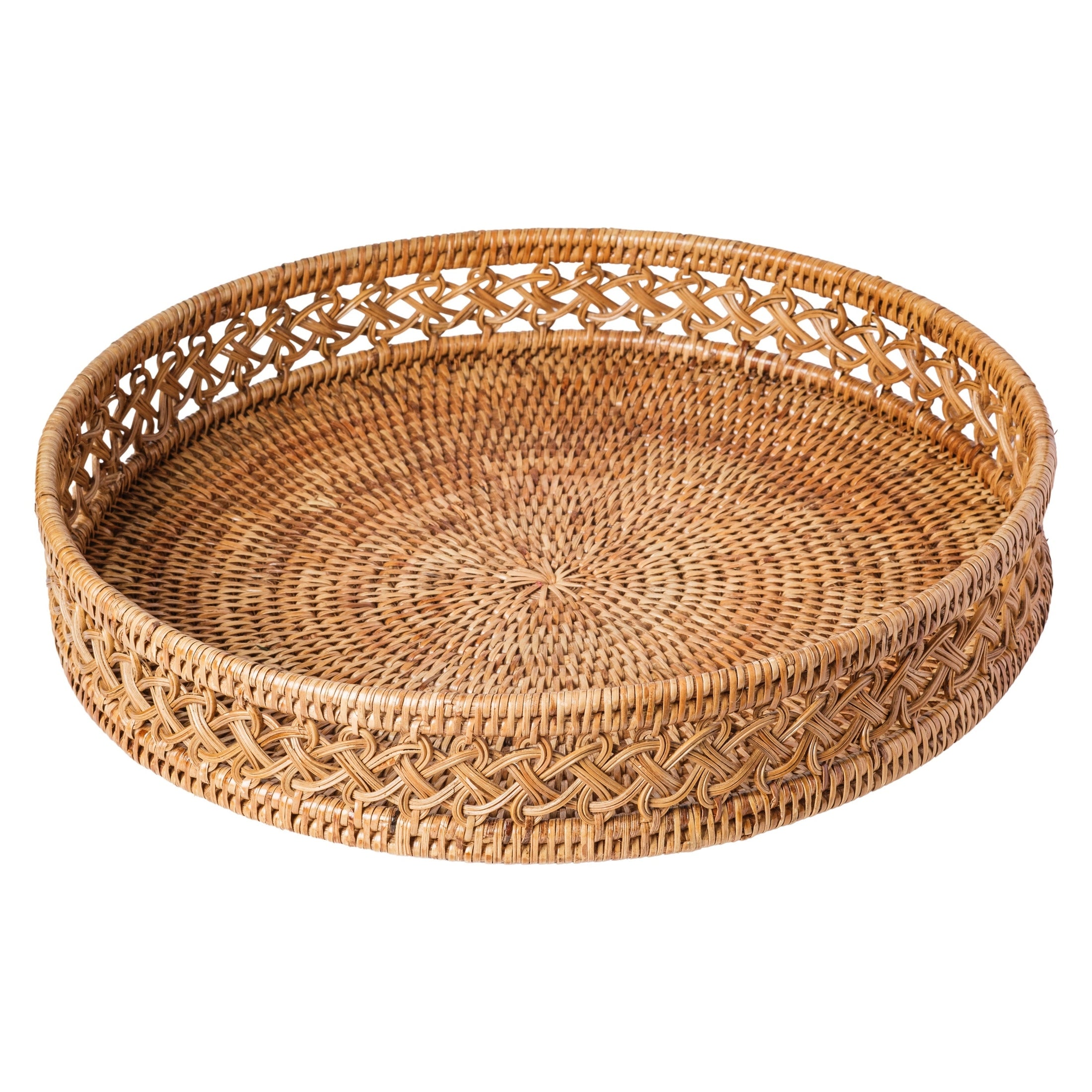 Coronado Round Tray Natural