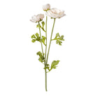 Cream Ranunculus Faux Stem