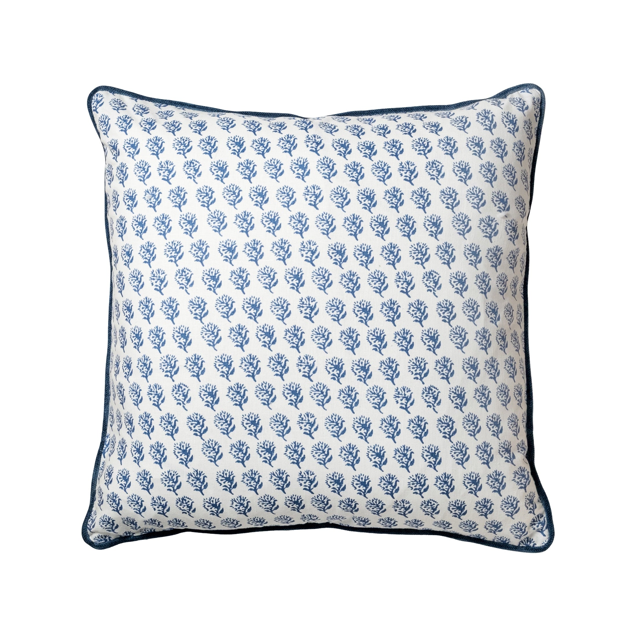 Amelia Indigo Pillow with Insert