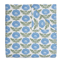 Kaavia Light Indigo Organic Duvet & Shams by John Robshaw