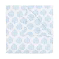 Mali Light Indigo Organic Duvet & Shams by John Robshaw