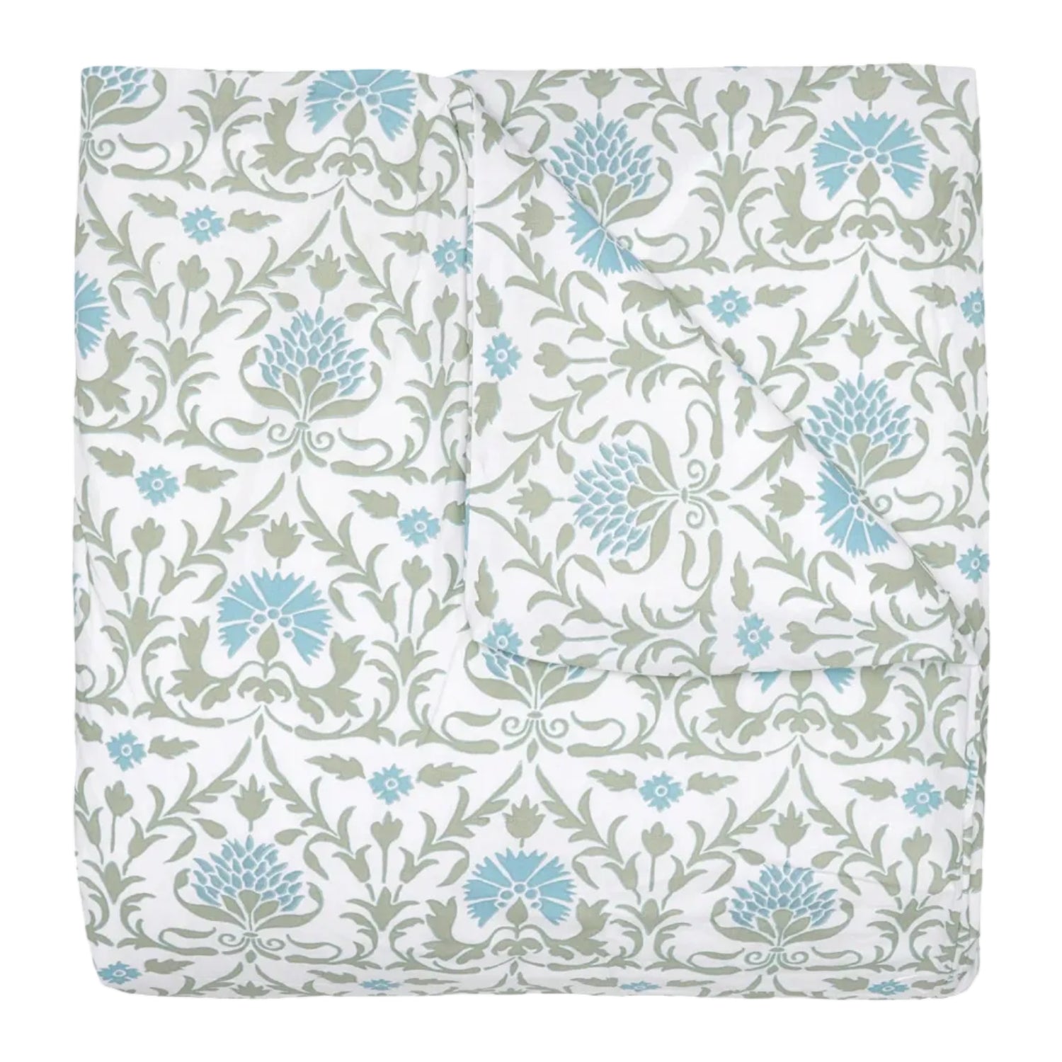 Vidya Leaf Organic Duvet & Shams by John Robshaw