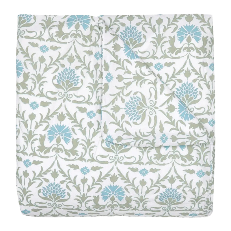 Vidya Leaf Organic Duvet & Shams by John Robshaw