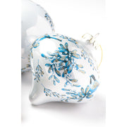Blue Songbird Ornament - Set of 3