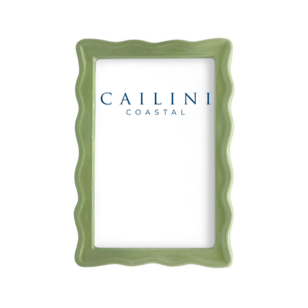 Wavy Photo Frame - Green