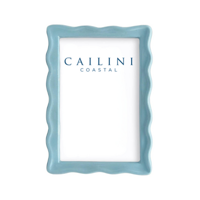 Wavy Photo Frame - Blue