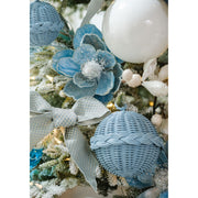 Ocean Blue Magnolia Tree Stem - Set of 6