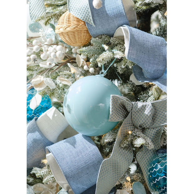 Blue Bubble Ornament - Set of 3