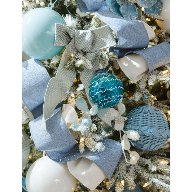 Winter Whale Ornament