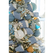 Winter White Orb Ornament - Set of 3