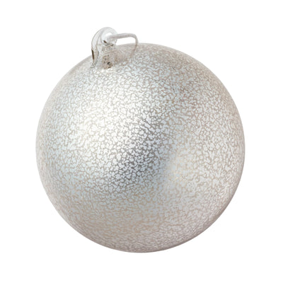 Mercury Glass Bubble Ornament - Set of 3