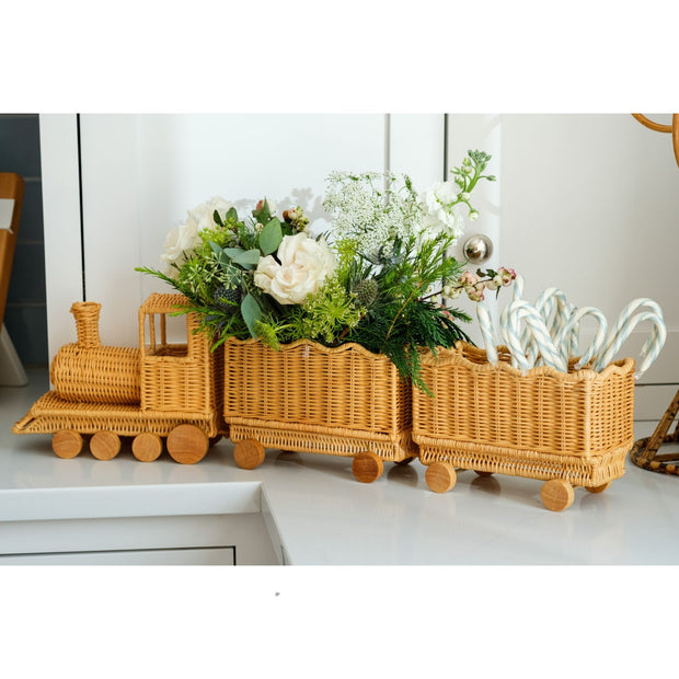 Wicker Train Set