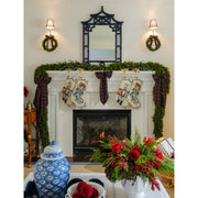 Christmas Tartan Oversized Bow