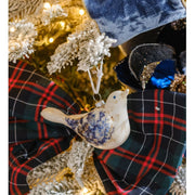 Delft Sparrow Ornament