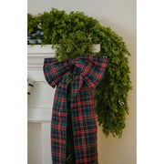 Christmas Tartan Oversized Bow