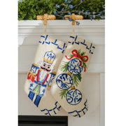 Braided Rattan Stocking Holder