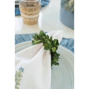 Preserved Boxwood Napkin Rings - Set of 4