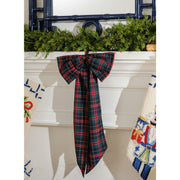 Christmas Tartan Oversized Bow