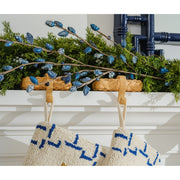 Braided Rattan Stocking Holder